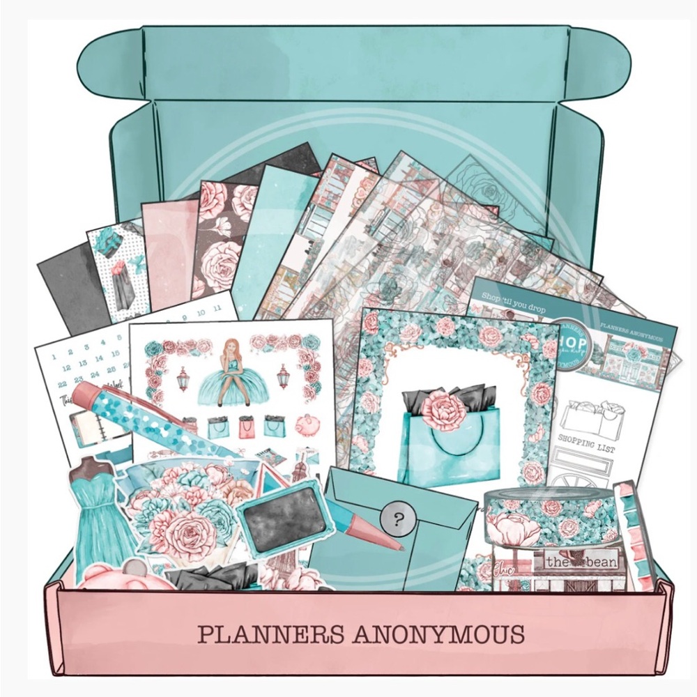 Planner’s Anonymous “Shop till you Drop” monthly kit